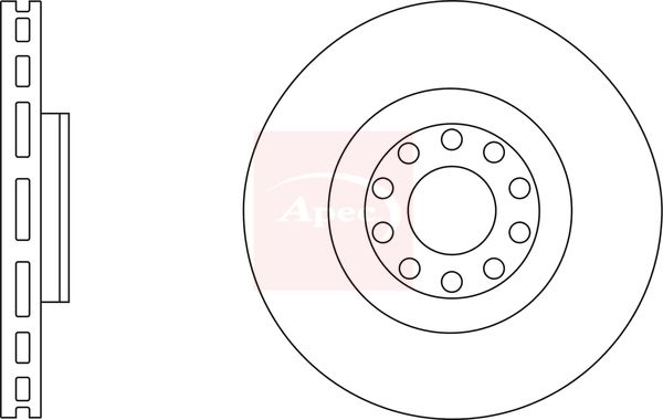 Apec Brake Disc DSK2631 - image 2