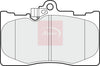 Apec Brake Pads Set PAD1493 thumbnail
