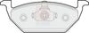 Apec Brake Pads Set PAD1062B thumbnail
