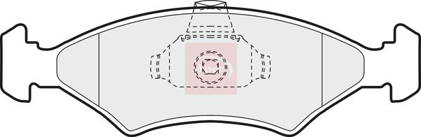 Apec Brake Pads Set PAD909 - image 2