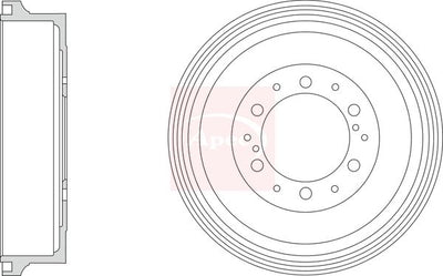 Apec Brake Drum DRM9212