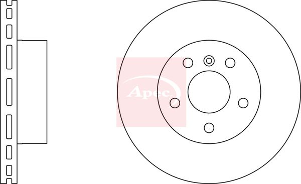 Apec Brake Disc DSK2236 - image 2