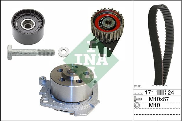 INA Timing Belt Kit 530060630 - image 2