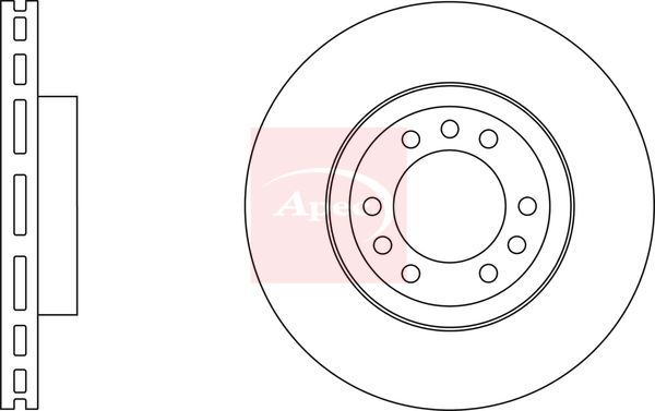 Apec Brake Disc DSK2893 - image 2