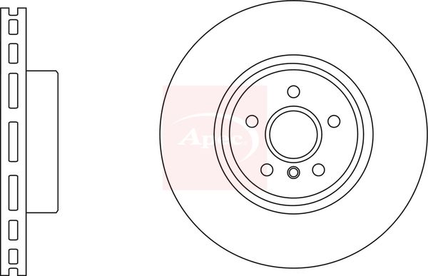 Apec Brake Disc DSK3256 - image 2