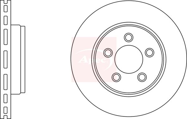 Apec Brake Disc DSK2706 - image 2