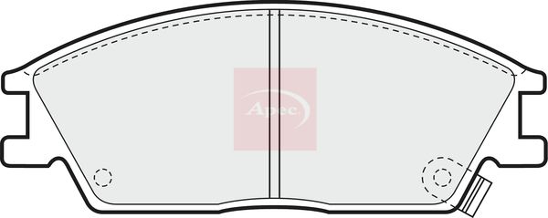 Apec Brake Pads Set PAD705 - image 2