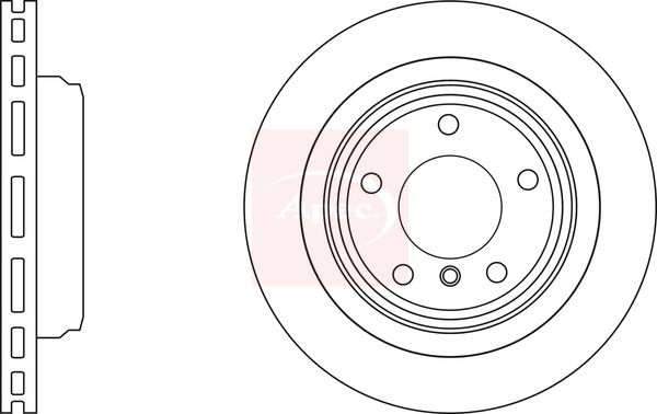 Apec Brake Disc DSK3103 - image 2