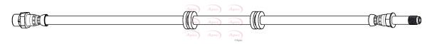 Apec Brake Hose HOS4480 - image 2