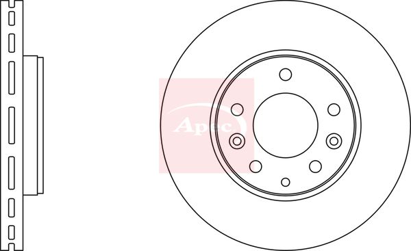 Apec Brake Disc DSK2206 - image 2