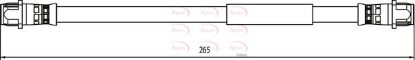 Apec Brake Hose HOS3914 - image 2