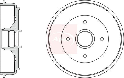 Apec Brake Drum DRM9985
