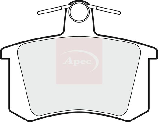Apec Brake Pads Set PAD827 - image 2