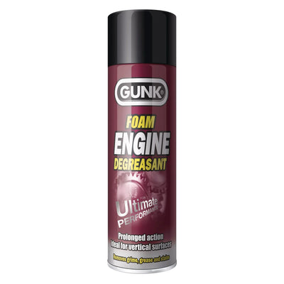 Gunk Degreaser Foam Aerosol 500Ml 729 - tradevehicleparts.co.uk