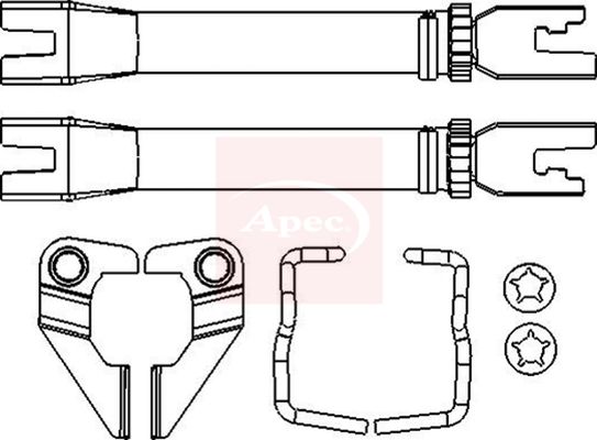 Apec Brake Adjuster Kit ADB3010 - image 2