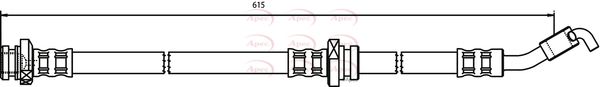 Apec Brake Hose HOS3518 - image 2