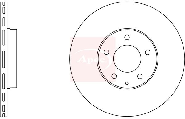 Apec Brake Disc DSK2572 - image 2