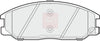 Apec Brake Pads Set PAD1237 thumbnail