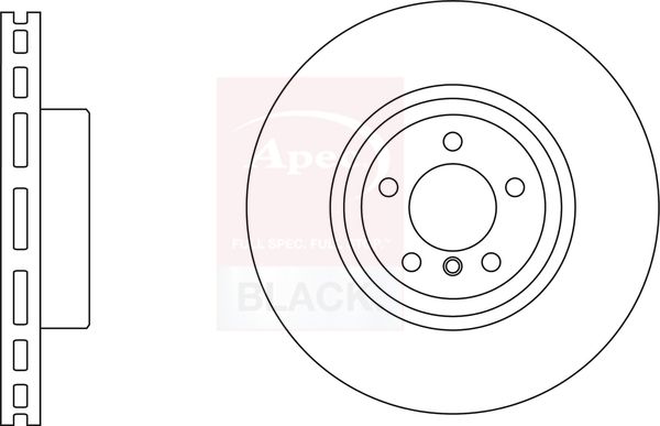 Apec Brake Disc DSK3252B - image 2