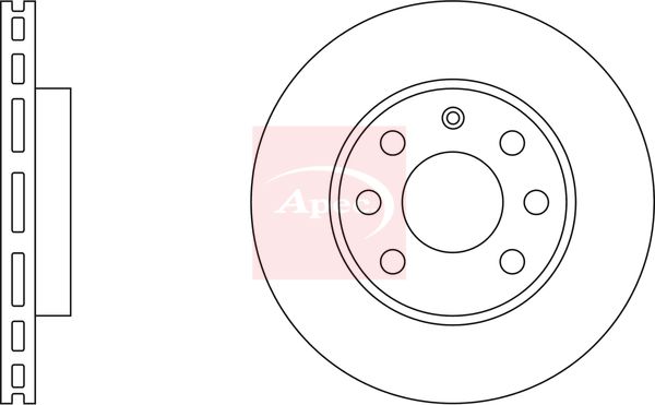 Apec Brake Disc DSK2059 - image 3