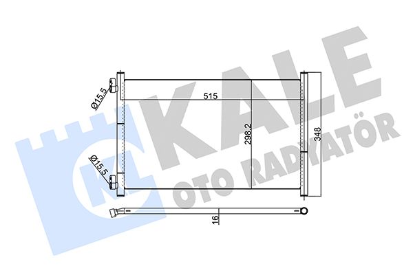 NRF Air Conditioning Condenser 350560 - image 2