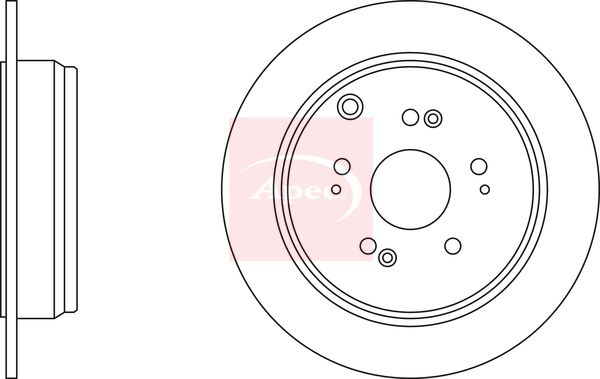 Apec Brake Disc DSK2597 - image 2