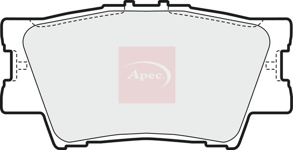 Apec Brake Pads Set PAD1591 - image 2