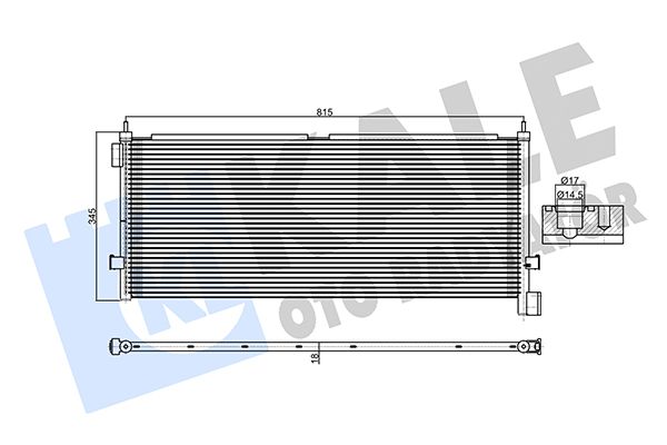 NRF Air Conditioning Condenser 350410 - image 2