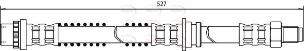 Apec Brake Hose HOS3305 - image 2