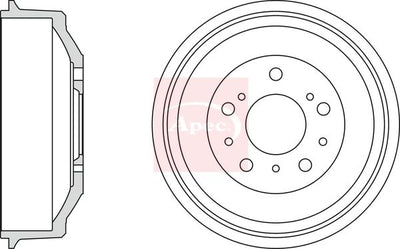 Apec Brake Drum DRM9993
