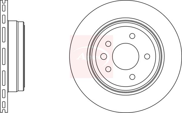 Apec Brake Disc DSK969 - image 2