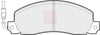 Apec Brake Pads Set PAD489 thumbnail