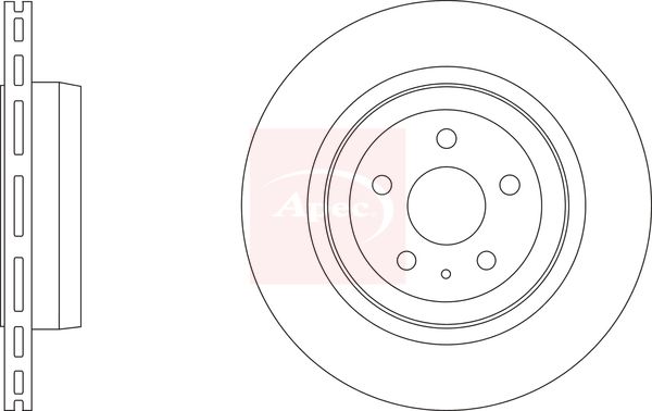 Apec Brake Disc DSK3333 - image 2