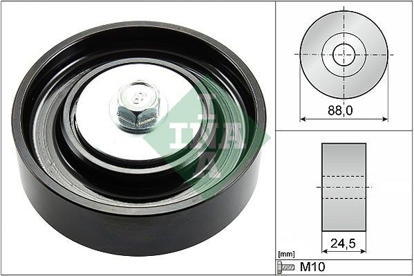 INA Drive Belt Deflection Guide Pulley 532083510 - image 2