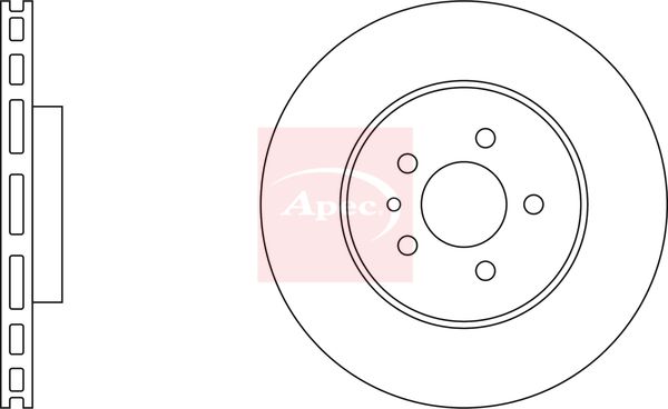 Apec Brake Disc DSK788 - image 3
