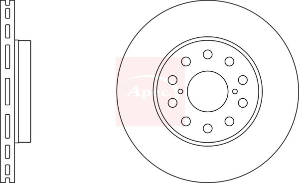 Apec Brake Disc DSK355 - image 2