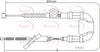 Apec Handbrake Cable CAB1436 thumbnail