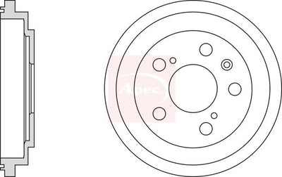 Apec Brake Drum DRM9963