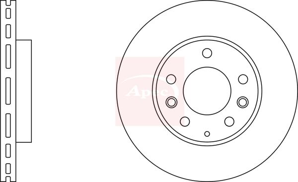 Apec Brake Disc DSK2150 - image 2