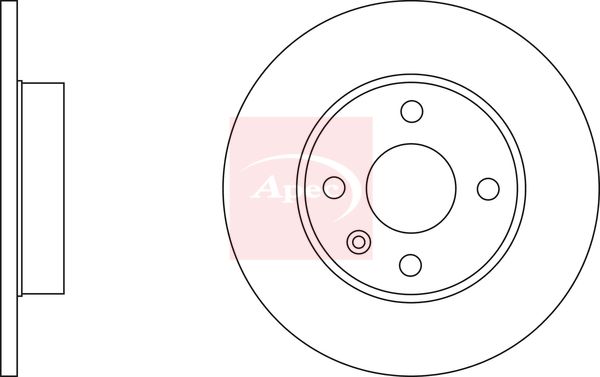 Apec Brake Disc DSK2390 - image 2
