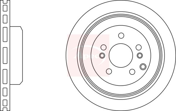 Apec Brake Disc DSK3029 - image 2