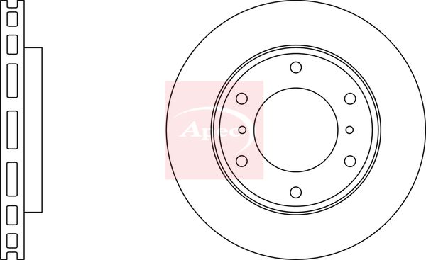 Apec Brake Disc DSK2198 - image 2
