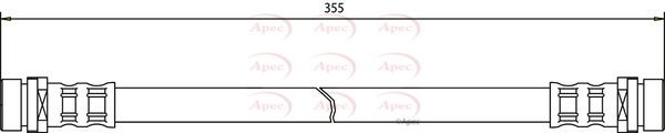Apec Brake Hose HOS3086 - image 2