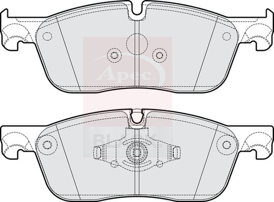 Apec Brake Pads Set PAD2295B - image 2