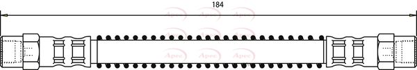Apec Brake Hose HOS3761 - image 2