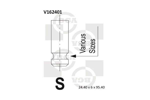 BGA Exhaust Valve V162401 - image 2
