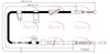 Apec Handbrake Cable CAB1575 thumbnail