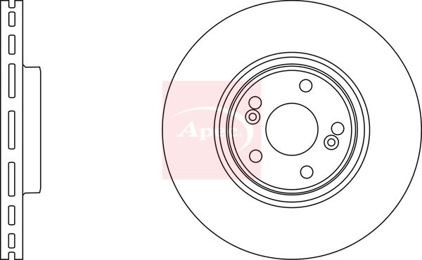 Apec Brake Disc DSK2615 - image 2