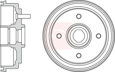 Apec Brake Drum DRM9982