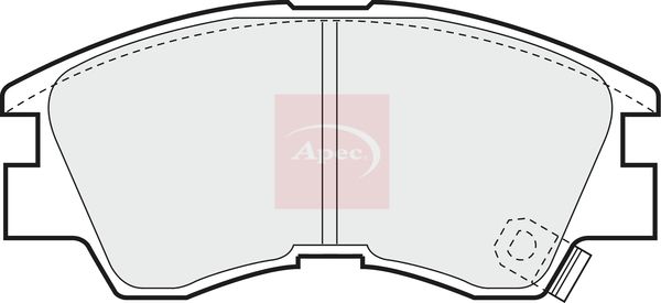 Apec Brake Pads Set PAD717 - image 2